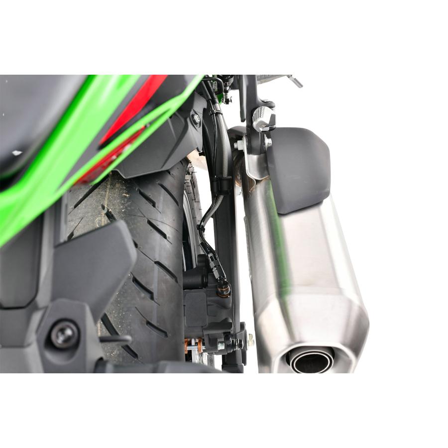 スウェッジラインプロ リアホースキット レッド＆ブルー／ Ninja ZX