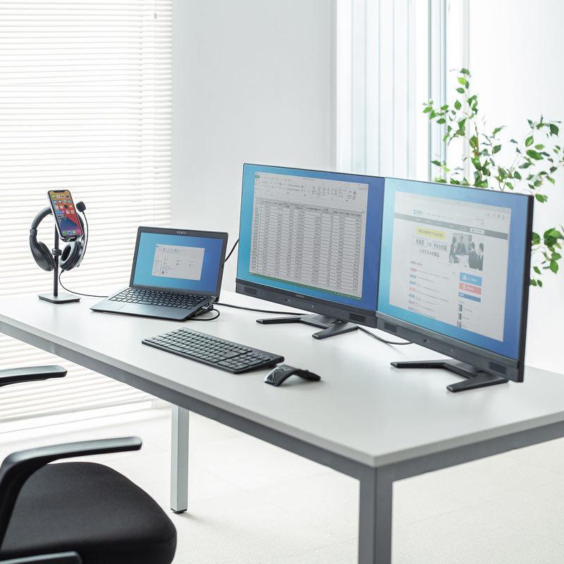 SANWA SUPPLY（サンワサプライ） ドッキングステーション USBタイプC