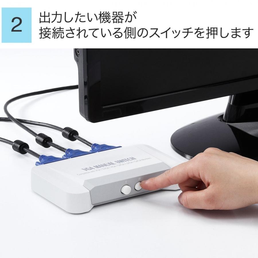 SANWA SUPPLY（サンワサプライ） ディスプレイ切替器 2入力1出力 1入力