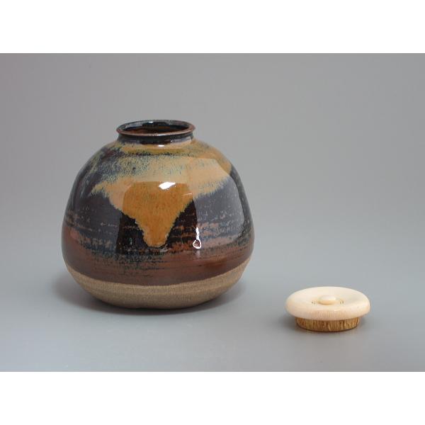 高取茄子茶入 十一代高取静山造 共箱 : 茶道具商 越中屋 - 通販