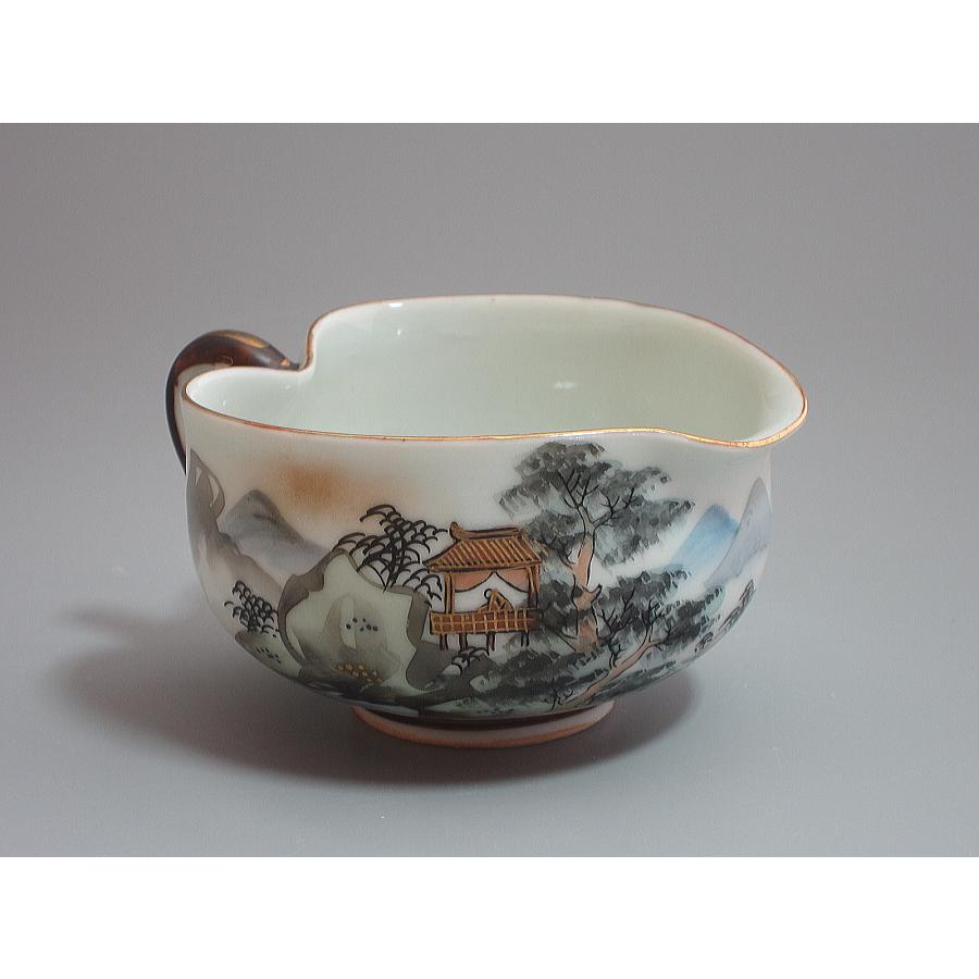 煎茶器セット 九谷焼 色絵山水図（本体のみ） : 茶道具商 越中屋