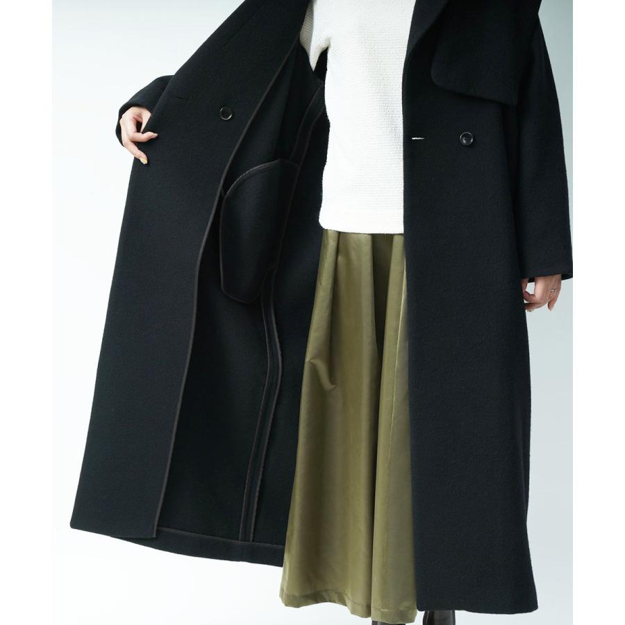 RIM.ARK リムアーク ロングコート Single face wool CT シングル