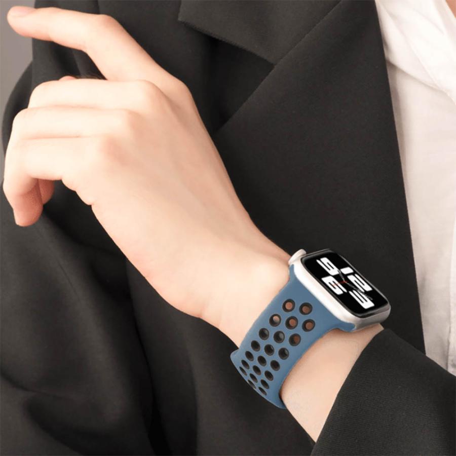 アップルウォッチ バンド 42mm 44mm 45mm 49mm apple watch スポーツ