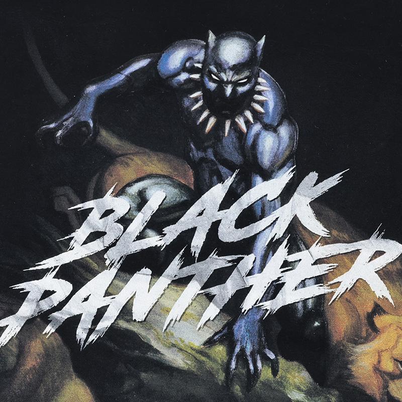 MARVEL（マーベル） ロンT メンズ ブラックパンサー Tシャツ 長袖