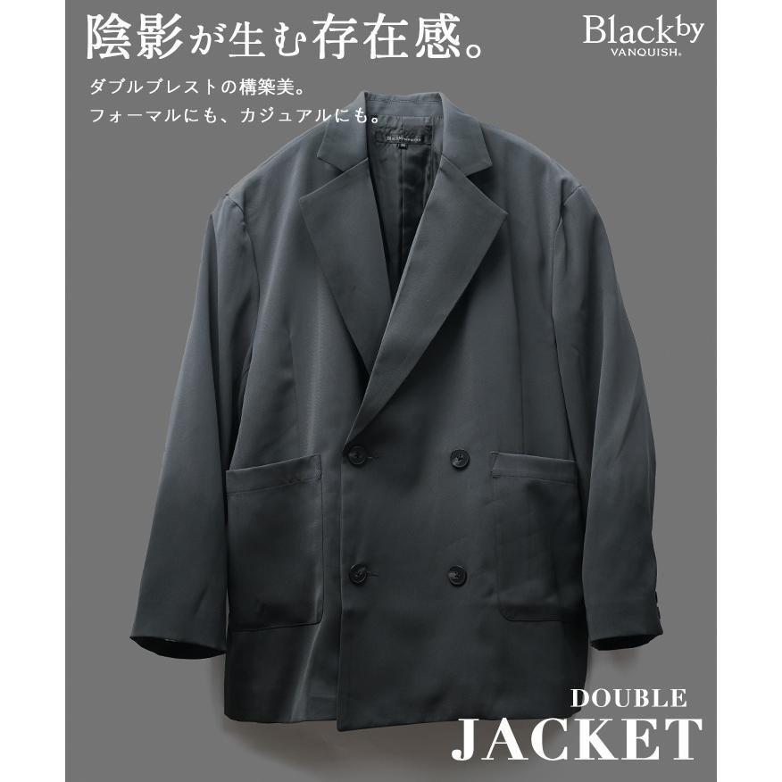 BLACK by VANQUISH（ブラックバイバンキッシュ） ダブルジャケット