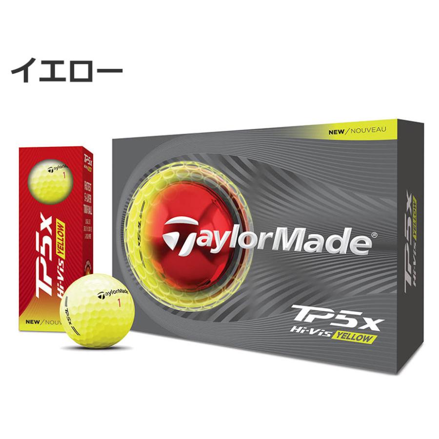 TaylorMade（テーラーメイド） 2026 TP5x ゴルフボール 1ダース(12球