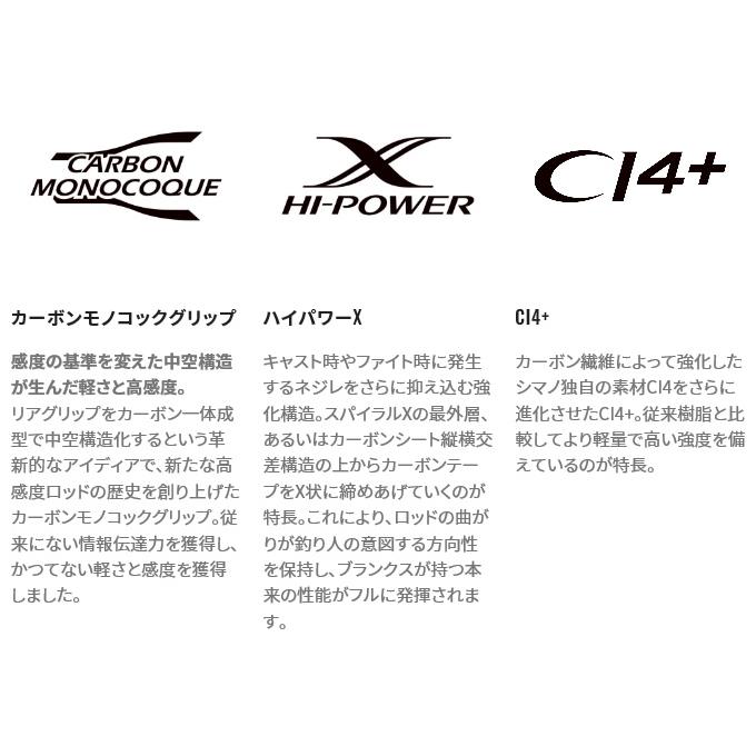 シマノ（SHIMANO） 22 ワールドシャウラ エクステンションバットBG