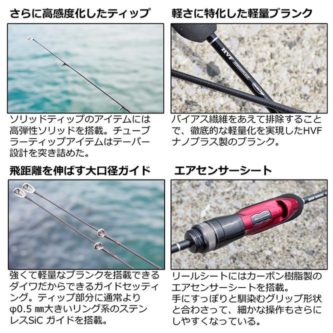 DAIWA（ダイワ） 【目玉商品】ダイワ 21 月下美人 MX AJING 710ML-S・N