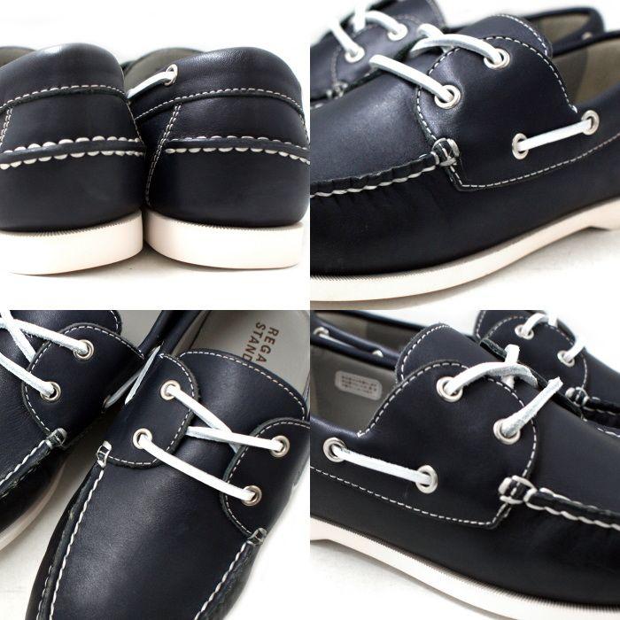 REGAL（リーガル） ○○リーガル デッキシューズ メンズ 本革 靴 REGAL