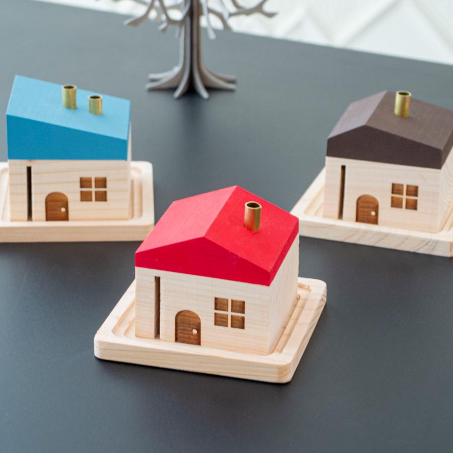 2/27-3/1はP10倍／ 木の家 木製 置物 Little Cottage クリスマス 日本