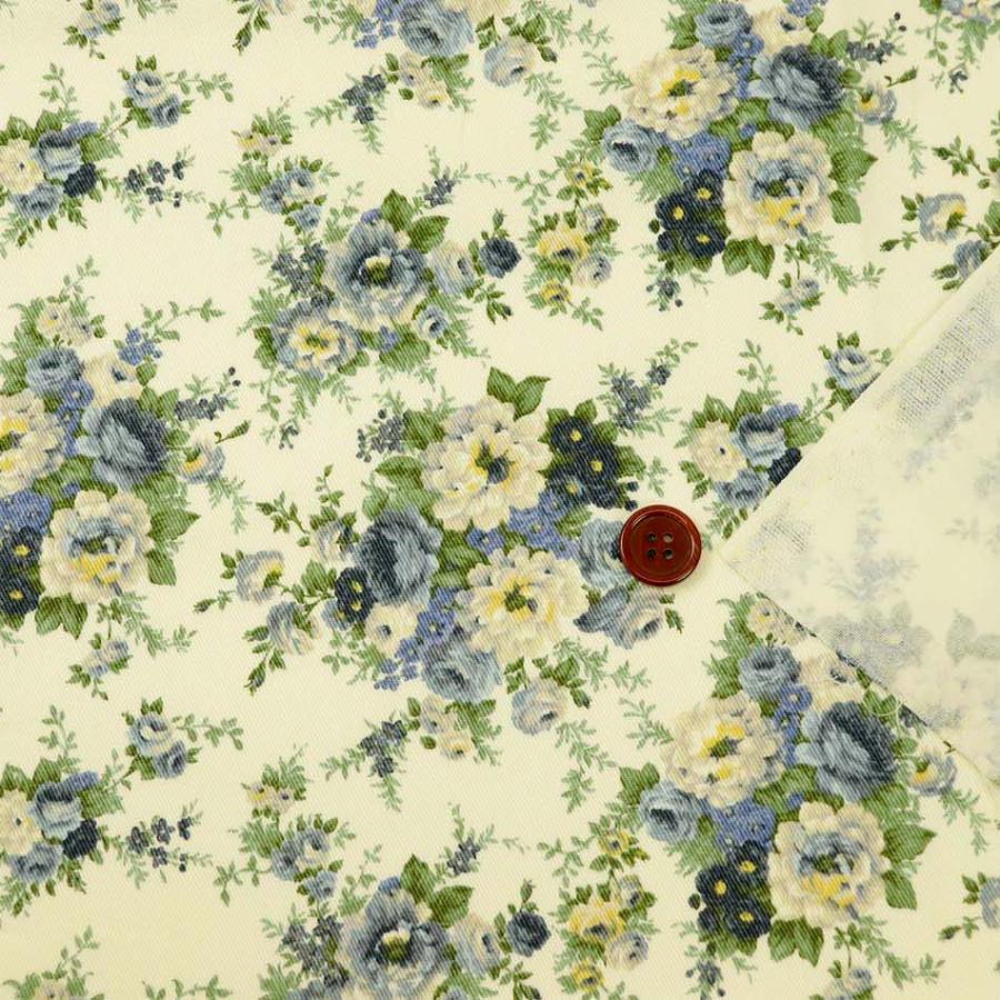 生地 50cm単位 ツイル ピオニー KSP4326 実店舗取寄せ品 布 コットン