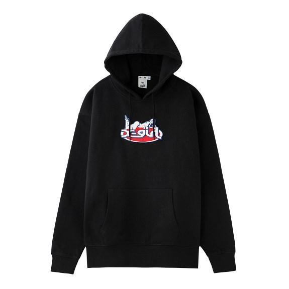 超人気コラボ】ヒステリックグラマー×Xガール☆刺繍ロゴ ガール パーカーXL