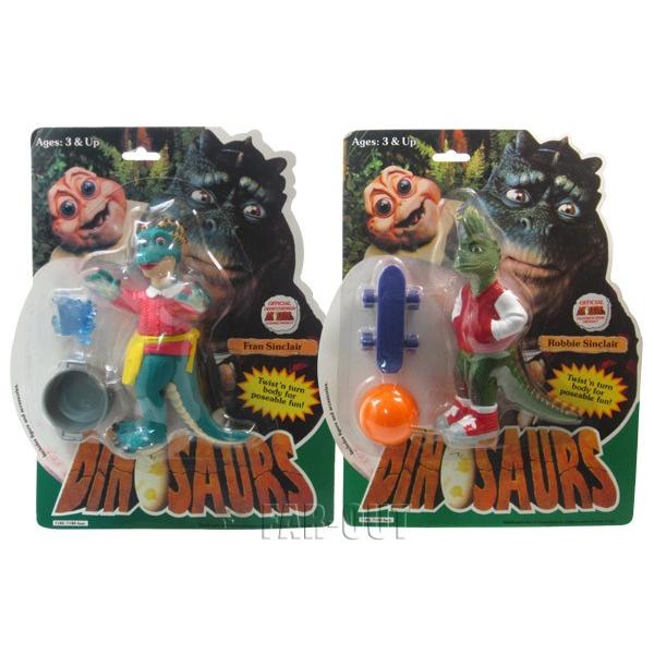 恐竜家族 Dinosaurs アクションフィギュア 6点コンプリートセット