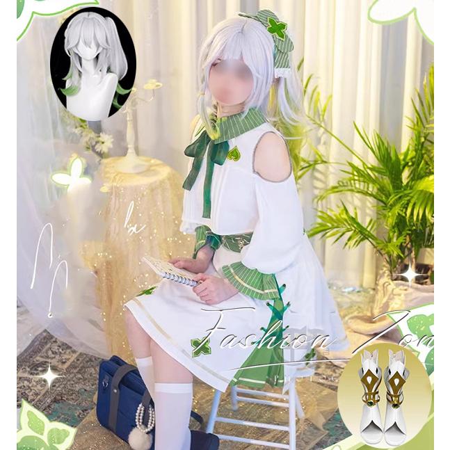 送料無料◇原神 げんしん 風 ナヒーダ Nahida 日常服 コスプレ衣装