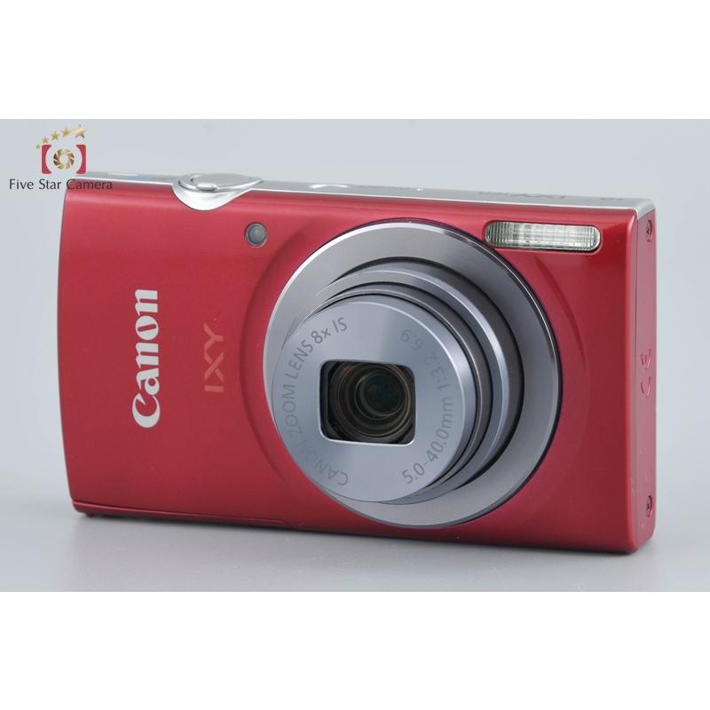 中古】Canon キヤノン IXY 160 レッド コンパクトデジタルカメラ