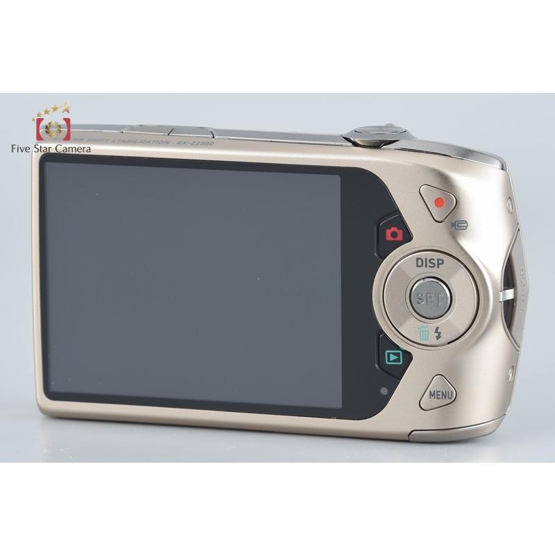EXILIM 【中古】Casio カシオ EX-Z2300 ゴールド コンパクトデジタル