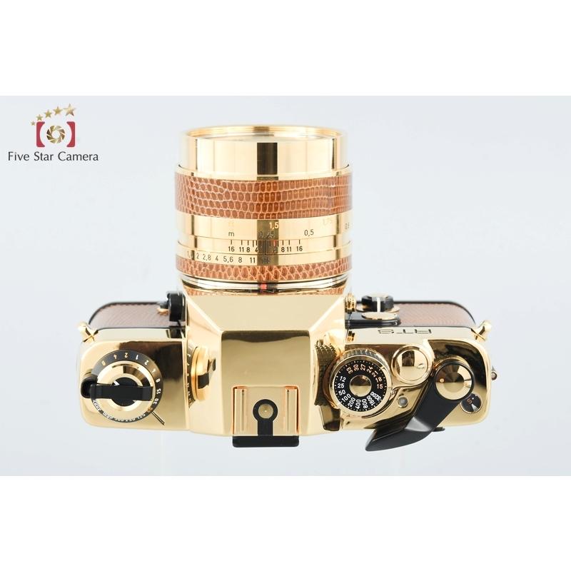 中古】CONTAX コンタックス RTS ゴールド 50周年記念限定モデル