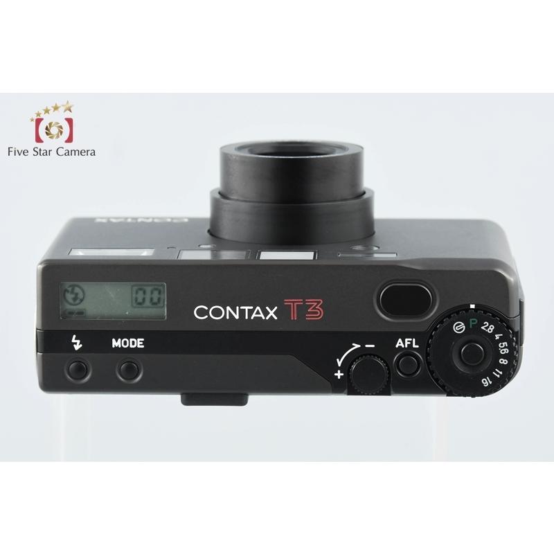 中古】CONTAX コンタックス T3 チタンブラック シングルティース