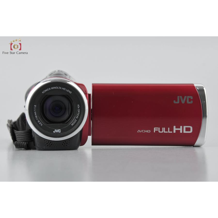 中古】JVC ケンウッド GZ-E770-R レッド ビデオカメラ : 中古カメラの