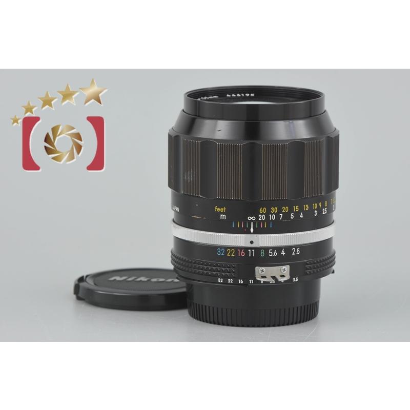 ニコン（Nikon） 【中古】Nikon NIKKOR-P AUTO 105mm f/2.5 Ai改