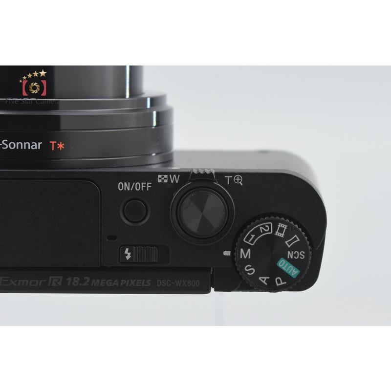 サイバーショット 【中古】SONY ソニー Cyber-shot DSC-WX800 ブラック