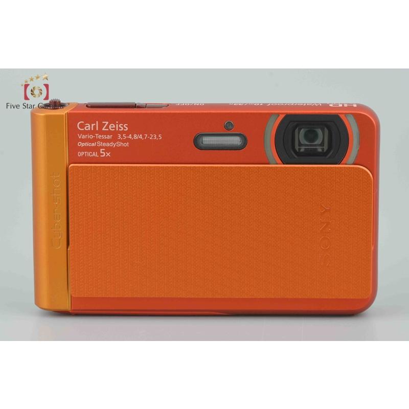サイバーショット 【中古】SONY ソニー Cyber-Shot DSC-TX30 オレンジ