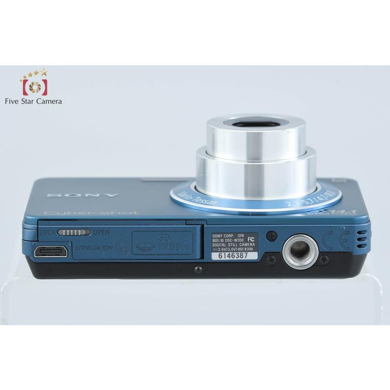 サイバーショット 【中古】SONY ソニー Cyber-shot DSC-W350 ブルー