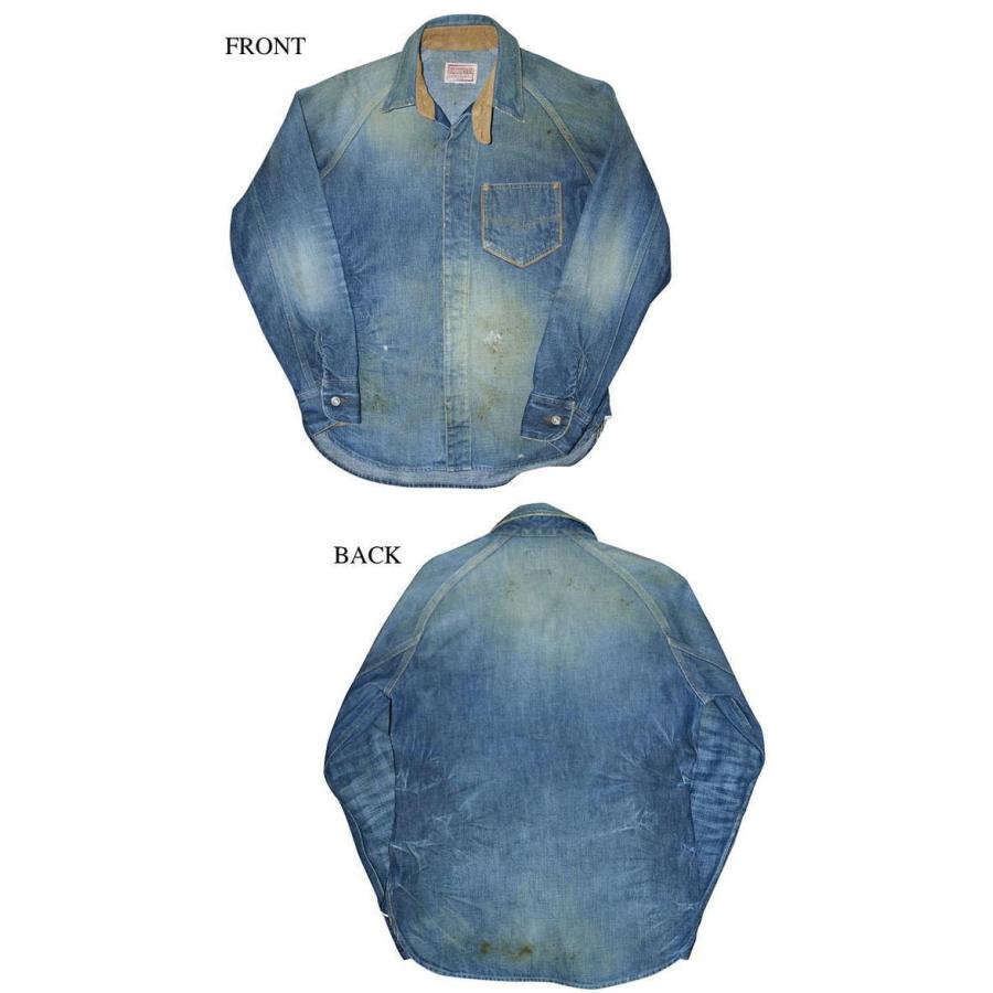 DELUXEWARE（デラックスウエア） 7640 デニムシャツ 40S DENIM SHIRT