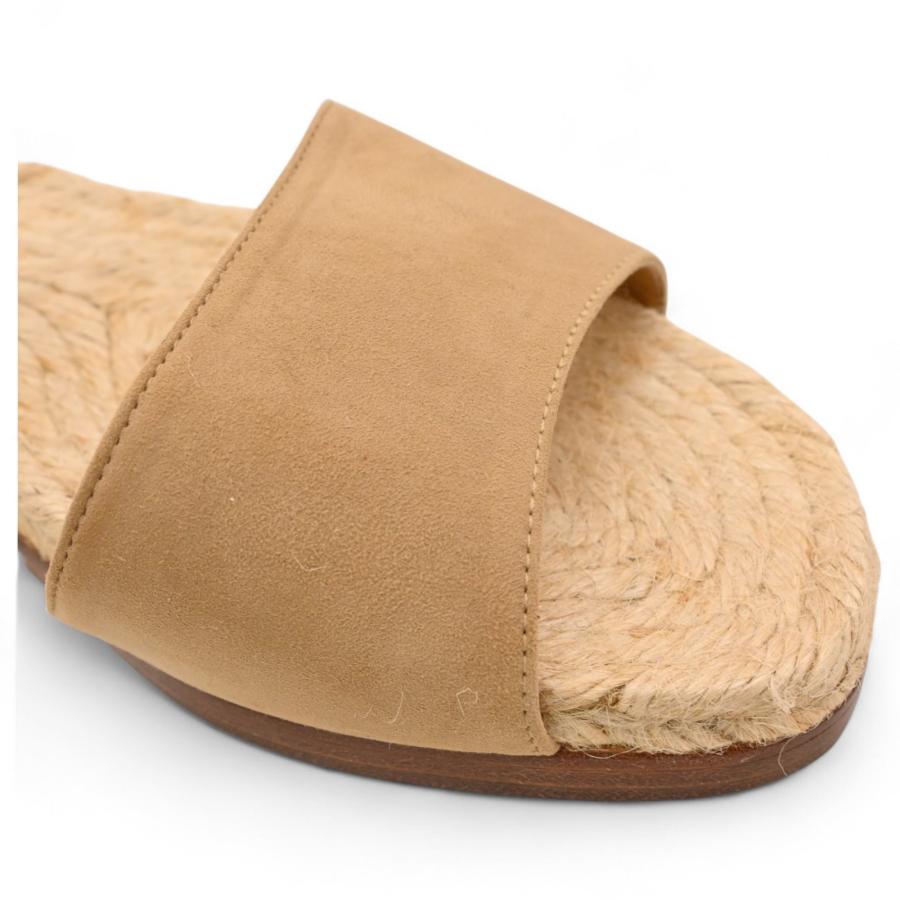 HERMES（エルメス） エスパドリーユ サンダル ベージュ 36 Aランク