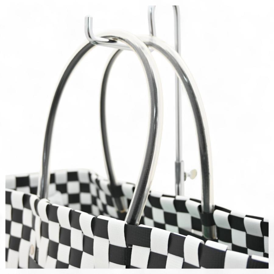 MARNI（マルニ） かごバッグ ピクニック ブラック × ホワイト Bランク