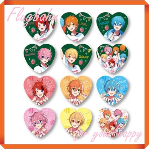 未開封1個】 すとぷり ハート缶バッジくじ 2022年 文化祭 学園購買部