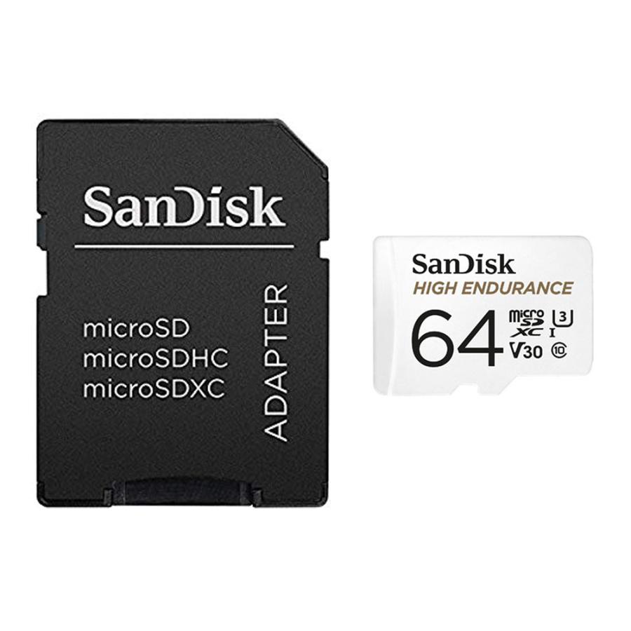 SanDisk（サンディスク） 64GB 高耐久 microSDXCカード マイクロSD