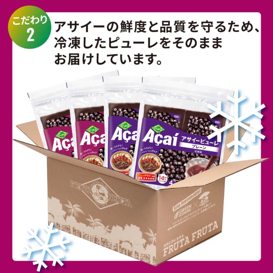 FRUTA FRUTA（フルッタフルッタ） フルッタフルッタ公式 冷凍アサイー