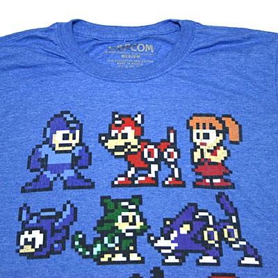 カプコン（CAPCOM） ロックマン SQUAD Tシャツ : フロッグポート