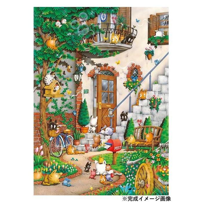 ジグソーパズル 芳岡ひでき スリーピングキャッツ 500ピース 500-306