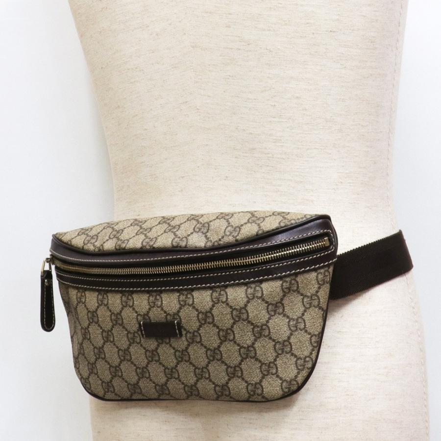 GG （（美品）グッチ GUCCI ボディ ウエスト バッグ ウエストポーチ GG