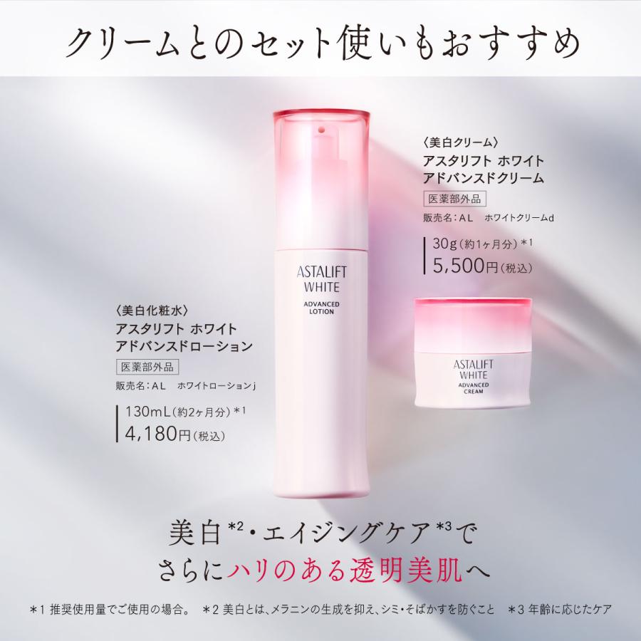 ASTALIFT（アスタリフト） ホワイト アドバンスドローション 130mL