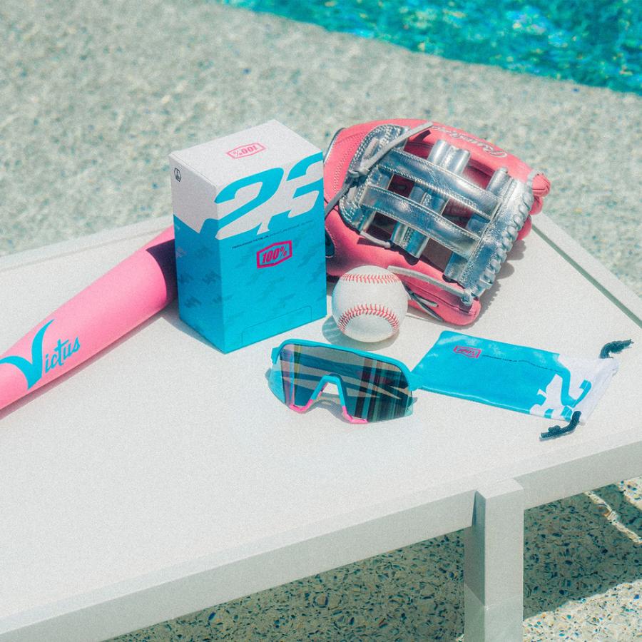 ワンハンドレッド 100％ サングラス MLBモデル S3 61005 00002カラー