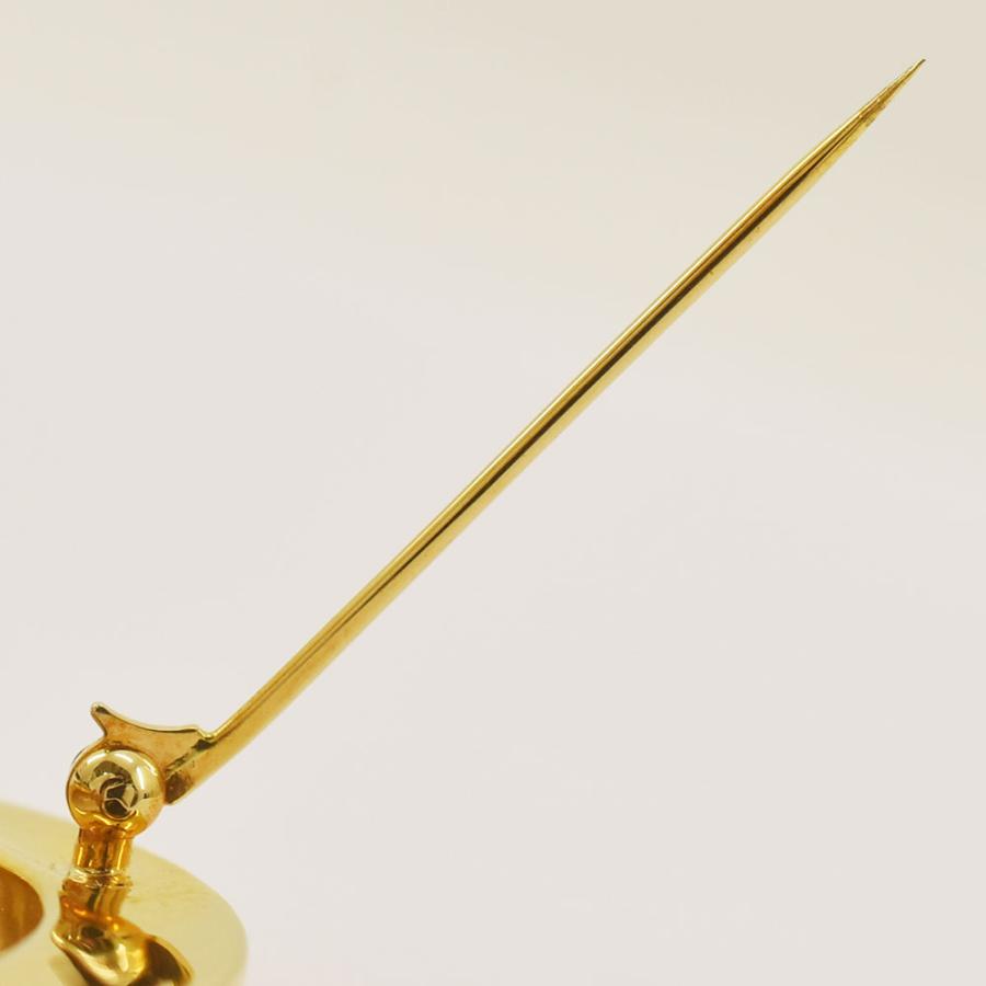 CELINE（セリーヌ） ブローチ サークル ロゴ ブローチ ヴィンテージ