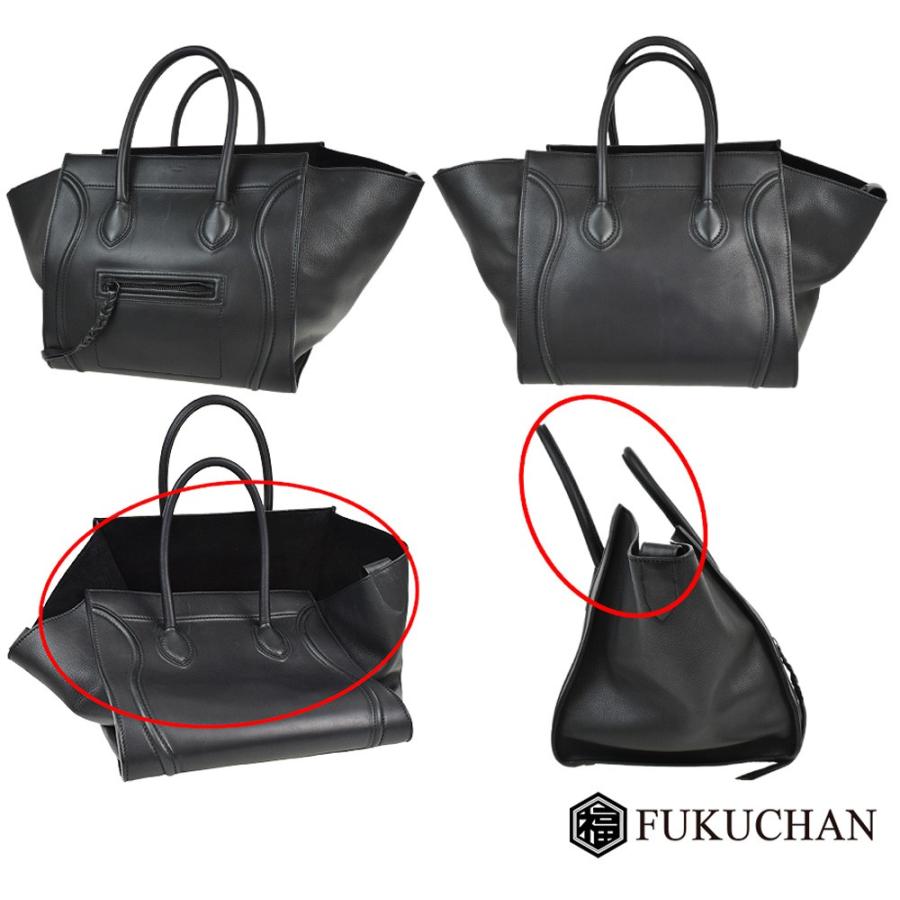 CELINE/セリーヌ ラゲージ ファントム ミディアムハンド/トートバッグ