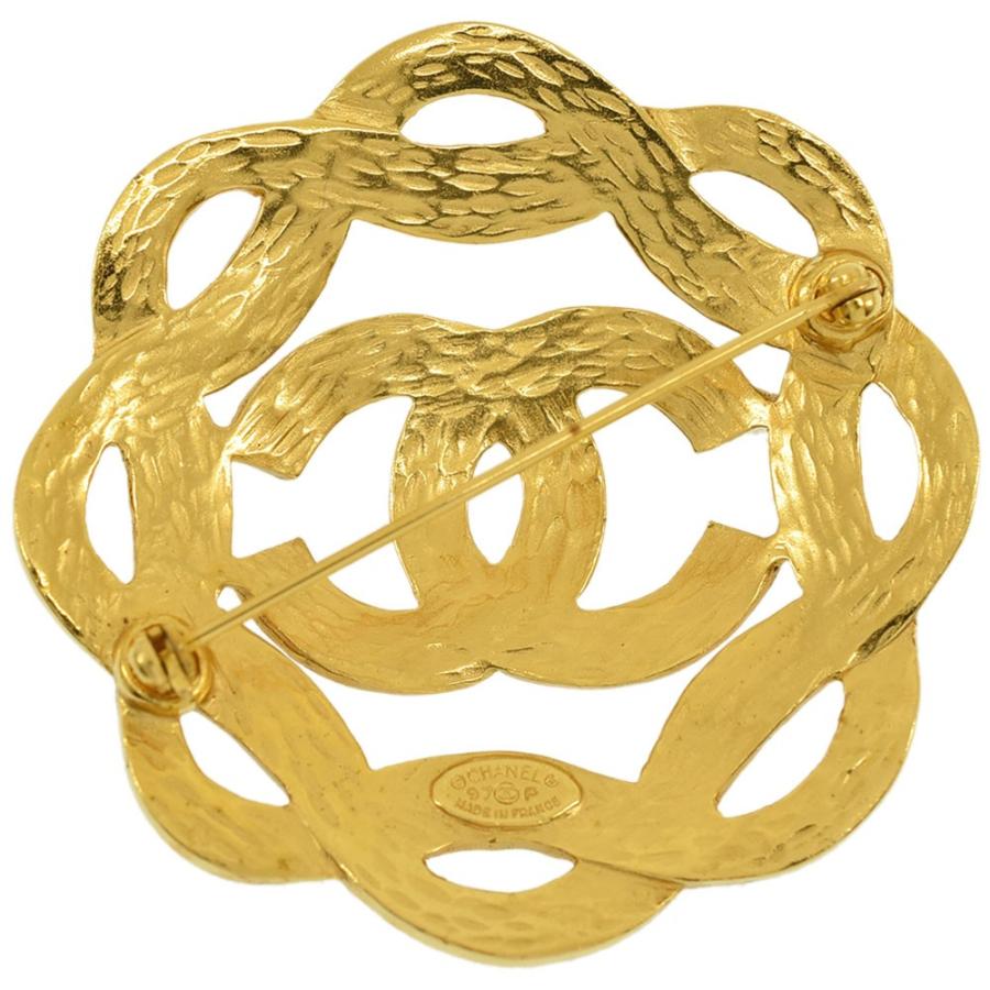 CHANEL（シャネル） ココマーク ラウンド ブローチ ヴィンテージ