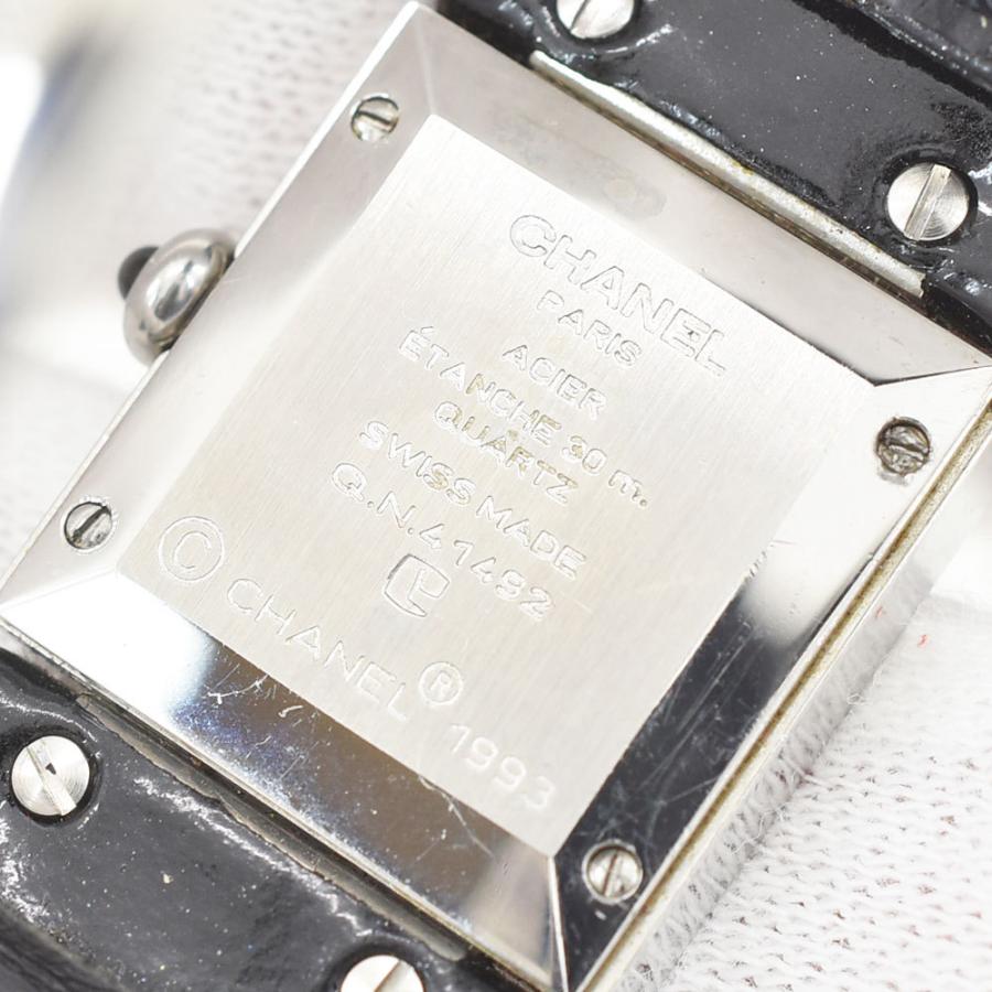 CHANEL（シャネル） 腕時計 マトラッセ ウォッチ 黒文字盤 レディース