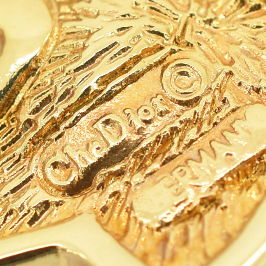 クリスチャンディオール Christian Dior ブローチ リーフ 葉っぱ