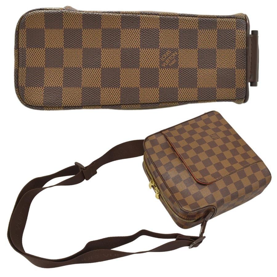 LOUIS VUITTON（ルイ・ヴィトン） ダミエ エベヌ オラフPM ショルダー