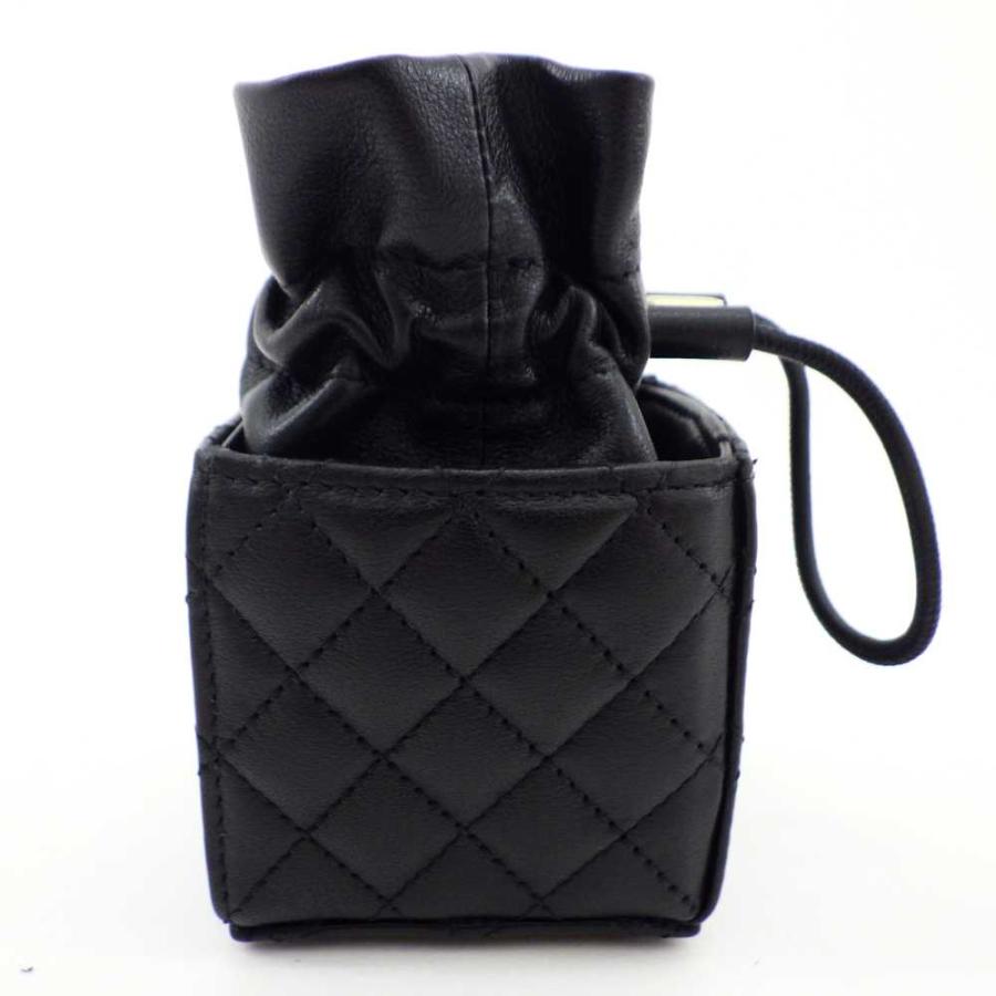 CHANEL（シャネル） マトラッセ ミニ巾着 ショルダーバッグ ラムスキン