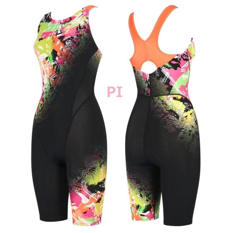 ワコールスイムウェア シェイプアップ オールインワン水着 SFR400