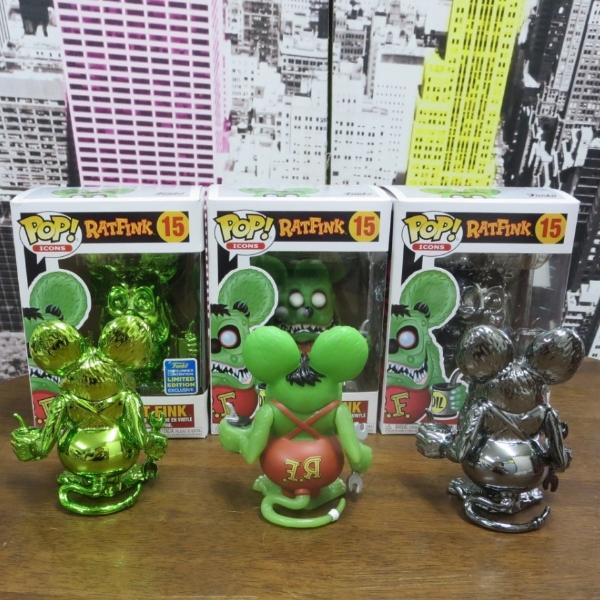RAT FINK（ラットフィンク） ファンコPOP フィギュア メタリック