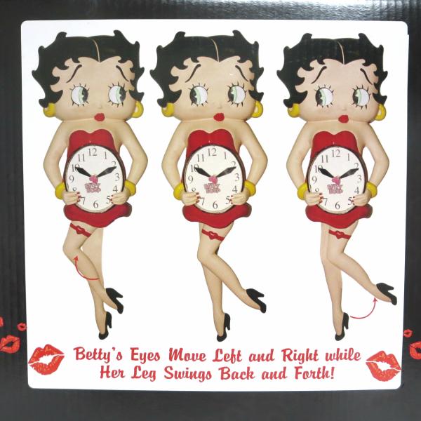 BETTY BOOP（ベティ ブープ） 壁掛け時計 キャラクター かわいい べテ