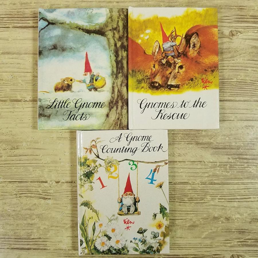 外国語絵本[Teeny Tiny Gnome Tomes 小さな小さなノームの本 箱入り3冊