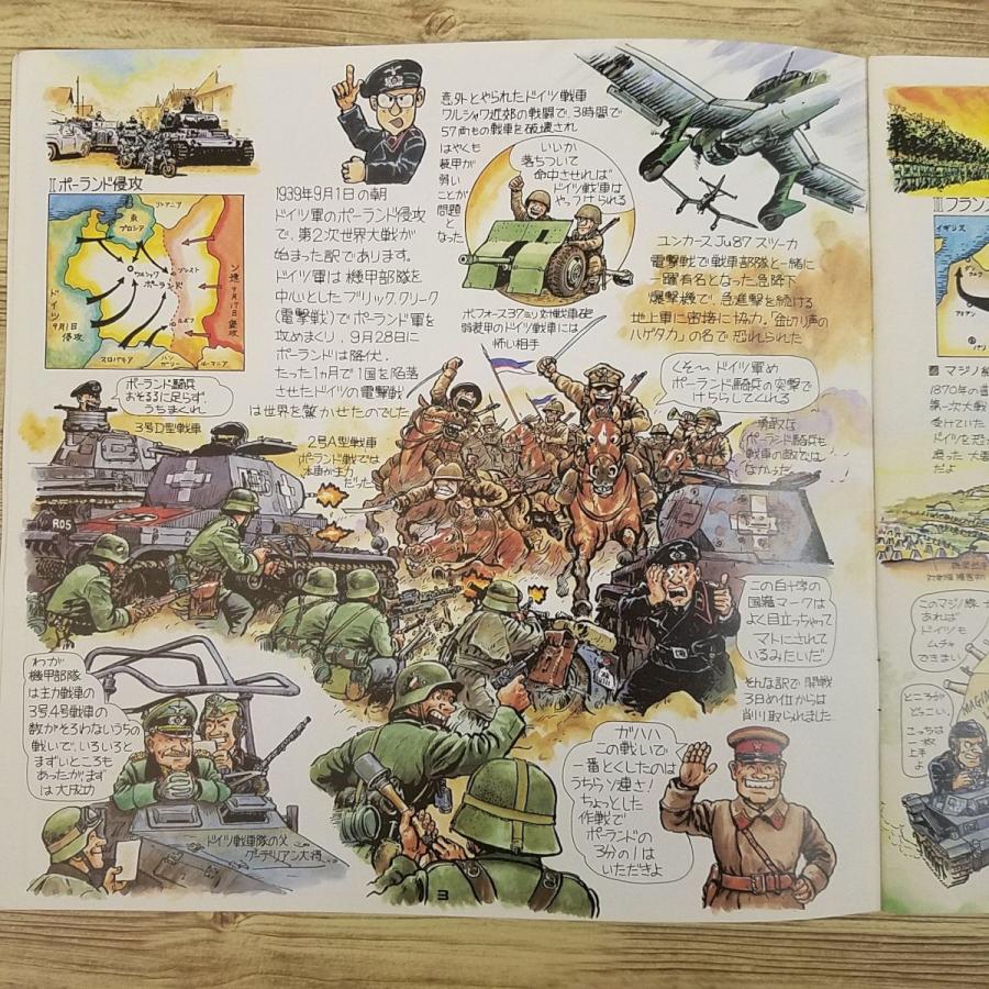 マンガ[タミヤニュース別冊 マンガ 第2次大戦史] 上田信 ミリタリー